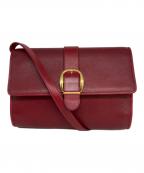 GUCCIグッチ）の古着「ショルダーバッグ」｜レッド