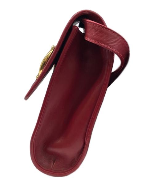 GUCCI（グッチ）GUCCI (グッチ) ショルダーバッグ レッドの古着・服飾アイテム