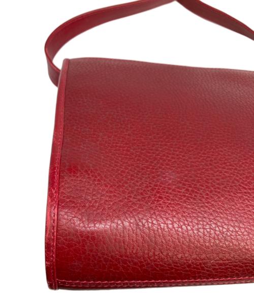GUCCI（グッチ）GUCCI (グッチ) ショルダーバッグ レッドの古着・服飾アイテム