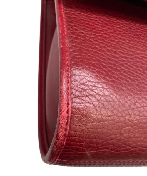 GUCCI（グッチ）GUCCI (グッチ) ショルダーバッグ レッドの古着・服飾アイテム