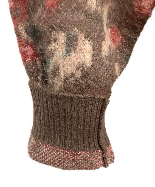 Needles（ニードルズ）Needles (ニードルズ) モヘアカーディガン ブラウン サイズ:SIZE Mの古着・服飾アイテム