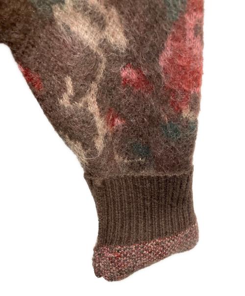 Needles（ニードルズ）Needles (ニードルズ) モヘアカーディガン ブラウン サイズ:SIZE Mの古着・服飾アイテム