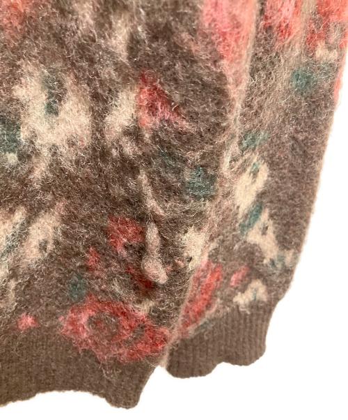 Needles（ニードルズ）Needles (ニードルズ) モヘアカーディガン ブラウン サイズ:SIZE Mの古着・服飾アイテム