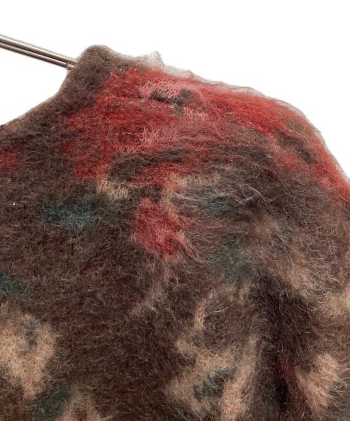 Needles（ニードルズ）Needles (ニードルズ) モヘアカーディガン ブラウン サイズ:SIZE Mの古着・服飾アイテム