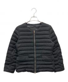 TATRAS（タトラス）の古着「ノーカラーダウンジャケット」｜ブラック