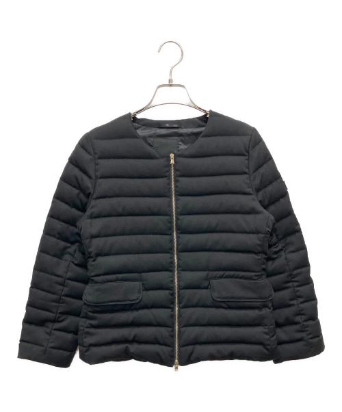 TATRAS（タトラス）TATRAS (タトラス) ノーカラーダウンジャケット ブラック サイズ:SIZE01の古着・服飾アイテム