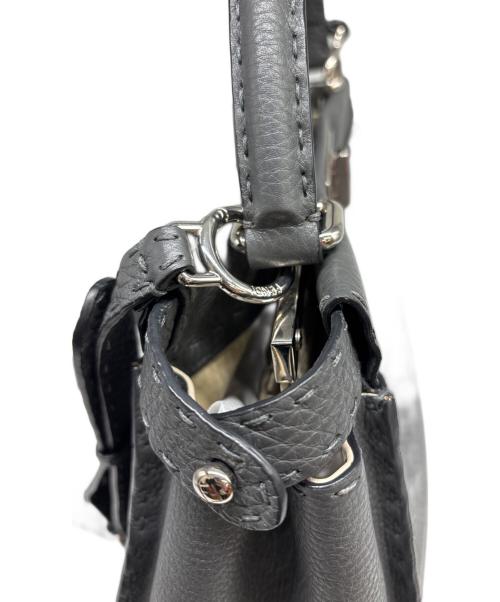 FENDI（フェンディ）FENDI (フェンディ) 2WAYショルダーバッグ グレーの古着・服飾アイテム