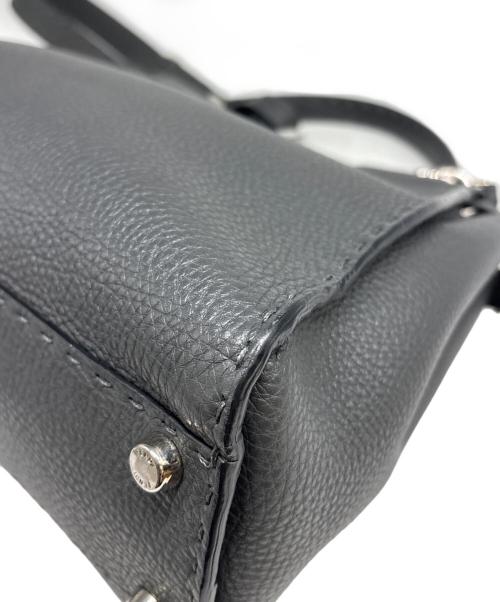 FENDI（フェンディ）FENDI (フェンディ) 2WAYショルダーバッグ グレーの古着・服飾アイテム