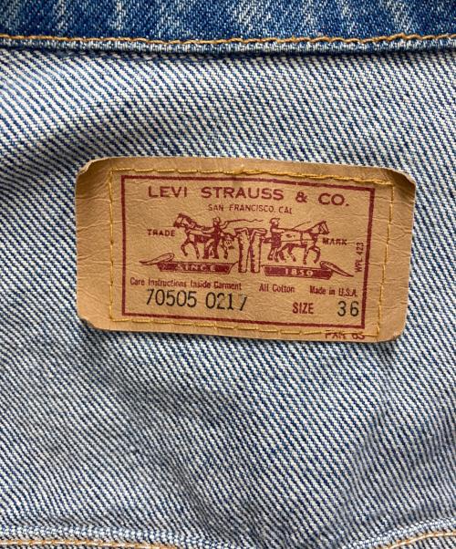 LEVI'S（リーバイス）LEVI'S (リーバイス) デニムジャケット インディゴ サイズ:SIZE 36の古着・服飾アイテム