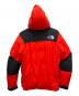 THE NORTH FACE (ザ ノース フェイス) ダウンジャケット レッド×ブラック サイズ:SIZE M：25000円