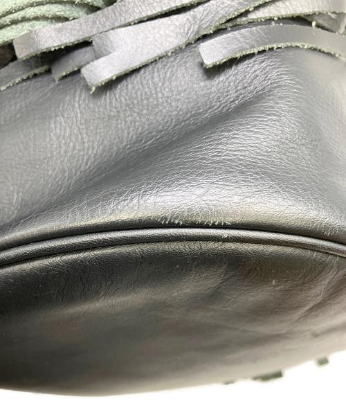 J&M DAVIDSON（ジェイ＆エム デヴィッドソン）J&M DAVIDSON (ジェイ＆エム デヴィッドソン) 巾着バッグ ブラックの古着・服飾アイテム