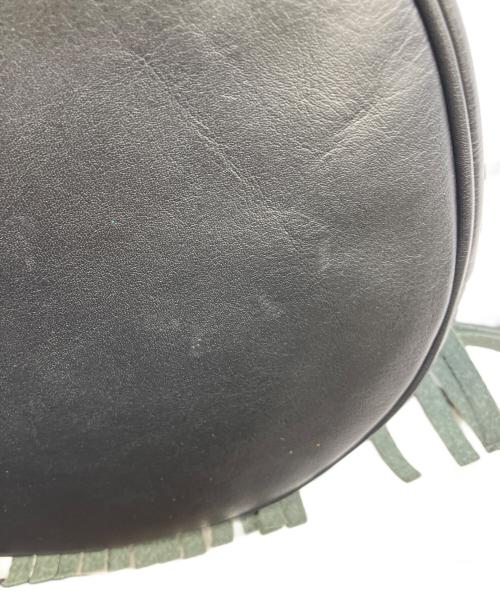 J&M DAVIDSON（ジェイ＆エム デヴィッドソン）J&M DAVIDSON (ジェイ＆エム デヴィッドソン) 巾着バッグ ブラックの古着・服飾アイテム