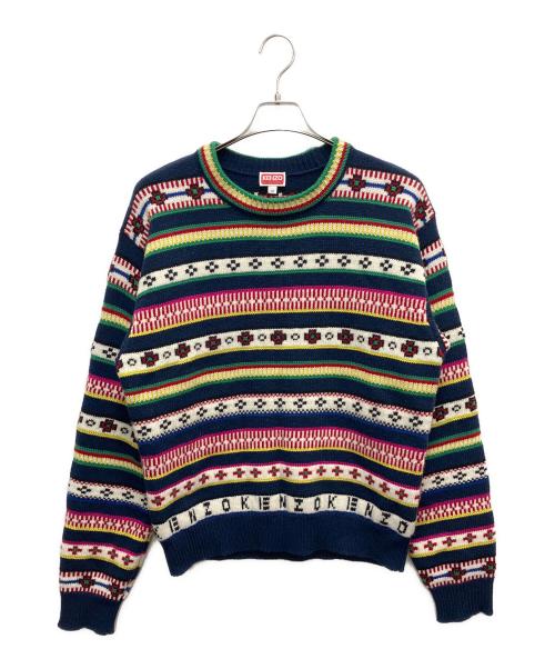 KENZO（ケンゾー）KENZO (ケンゾー) ニット マルチカラー サイズ:SIZE Mの古着・服飾アイテム