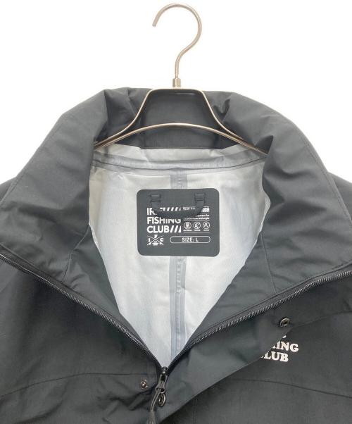 IRIE FISHING CLUB（アイリーフィッシングクラブ）IRIE FISHING CLUB (アイリーフィッシングクラブ) シェルジャケット ブラック サイズ:SIZE Lの古着・服飾アイテム