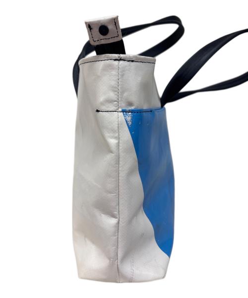 FREITAG（フライターグ）FREITAG (フライターグ) 2wayトートバッグ ホワイト×ブルーの古着・服飾アイテム