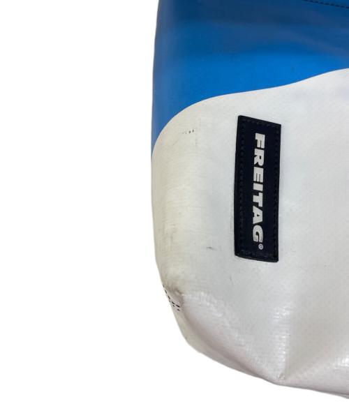 FREITAG（フライターグ）FREITAG (フライターグ) 2wayトートバッグ ホワイト×ブルーの古着・服飾アイテム