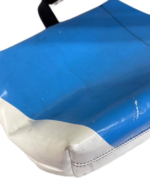 FREITAG（フライターグ）FREITAG (フライターグ) 2wayトートバッグ ホワイト×ブルーの古着・服飾アイテム