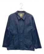 F.O.B FACTORYエフオービー ファクトリー）の古着「ジンバブエコットン デニムカバーオール」｜インディゴ