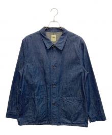 F.O.B FACTORY（エフオービー ファクトリー）の古着「ジンバブエコットン デニムカバーオール」｜インディゴ