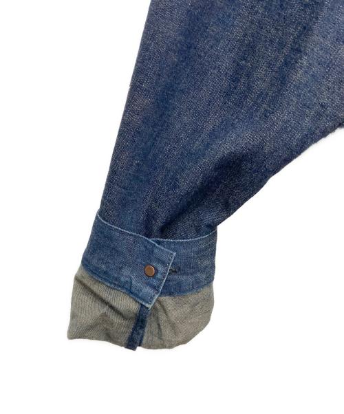 F.O.B FACTORY（エフオービー ファクトリー）F.O.B FACTORY (エフオービー ファクトリー) ジンバブエコットン デニムカバーオール インディゴ サイズ:SIZE 36（Lサイズ相当）の古着・服飾アイテム