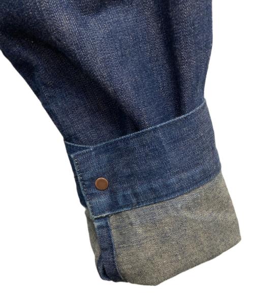 F.O.B FACTORY（エフオービー ファクトリー）F.O.B FACTORY (エフオービー ファクトリー) ジンバブエコットン デニムカバーオール インディゴ サイズ:SIZE 36（Lサイズ相当）の古着・服飾アイテム