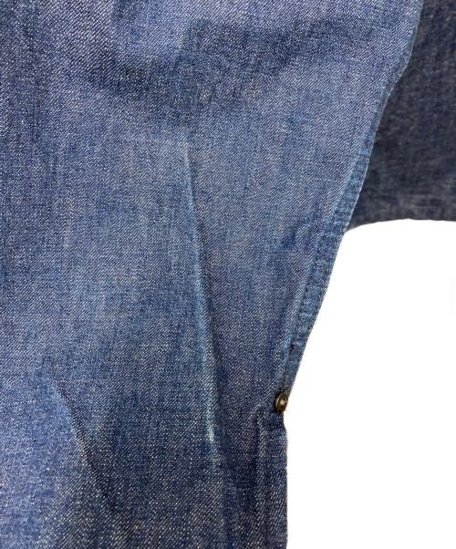 F.O.B FACTORY（エフオービー ファクトリー）F.O.B FACTORY (エフオービー ファクトリー) ジンバブエコットン デニムカバーオール インディゴ サイズ:SIZE 36（Lサイズ相当）の古着・服飾アイテム