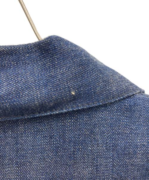 F.O.B FACTORY（エフオービー ファクトリー）F.O.B FACTORY (エフオービー ファクトリー) ジンバブエコットン デニムカバーオール インディゴ サイズ:SIZE 36（Lサイズ相当）の古着・服飾アイテム