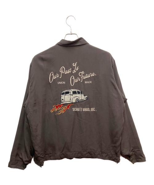 Schott（ショット）Schott (ショット) ベトナムジャケット ブラウン サイズ:SIZE XLの古着・服飾アイテム