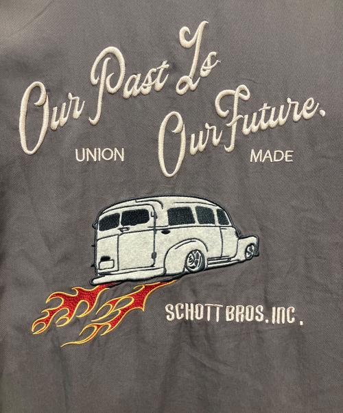 Schott（ショット）Schott (ショット) ベトナムジャケット ブラウン サイズ:SIZE XLの古着・服飾アイテム