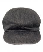 NIGEL CABOURNナイジェルケーボン）の古着「ヘンプ ツイル キャスケット」｜ブラウン