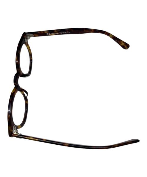 HERMAN OPTICAL CO（ハーマン・オプティカル）HERMAN OPTICAL CO (ハーマン・オプティカル) サングラス ブラウンの古着・服飾アイテム