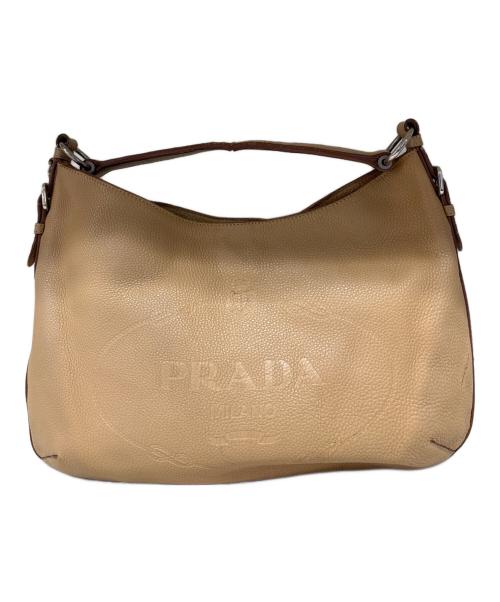PRADA（プラダ）PRADA (プラダ) トートバッグ ベージュの古着・服飾アイテム