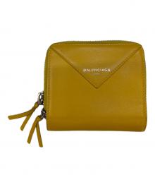 BALENCIAGA（バレンシアガ）の古着「2つ折り財布」｜イエロー