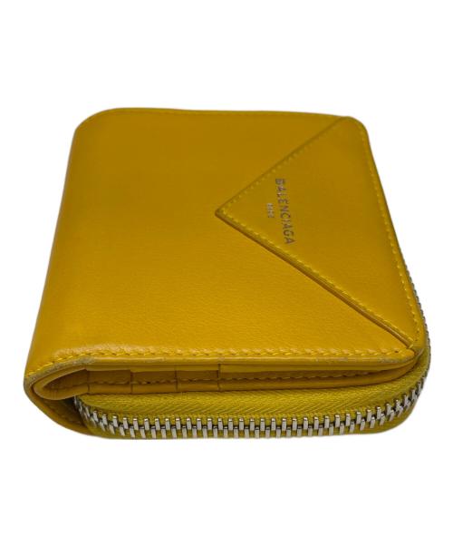 BALENCIAGA（バレンシアガ）BALENCIAGA (バレンシアガ) 2つ折り財布 イエローの古着・服飾アイテム