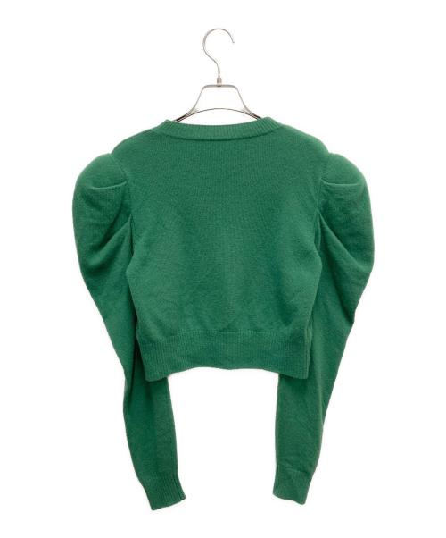 cygne（シーニュ）cygne (シーニュ) ポワンニットプルオーバー グリーン サイズ:SIZE Freeの古着・服飾アイテム