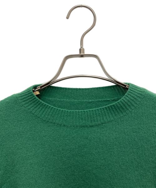 cygne（シーニュ）cygne (シーニュ) ポワンニットプルオーバー グリーン サイズ:SIZE Freeの古着・服飾アイテム