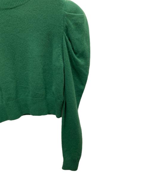 cygne（シーニュ）cygne (シーニュ) ポワンニットプルオーバー グリーン サイズ:SIZE Freeの古着・服飾アイテム