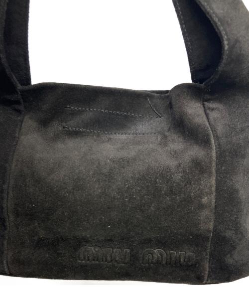 MIU MIU（ミュウミュウ）MIU MIU (ミュウミュウ) ワンハンドルバッグ ブラックの古着・服飾アイテム