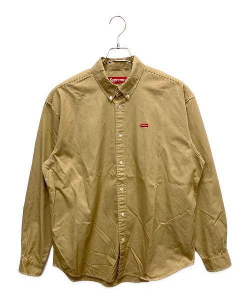 SUPREME（シュプリーム）SUPREME (シュプリーム) 長袖シャツ ベージュ サイズ:SIZE Mの古着・服飾アイテム