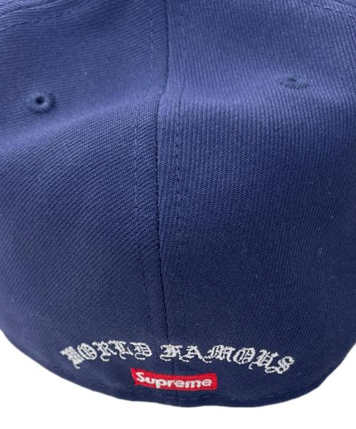 SUPREME（シュプリーム）Supreme (シュプリーム) New Era (ニューエラ) キャップ ネイビーの古着・服飾アイテム