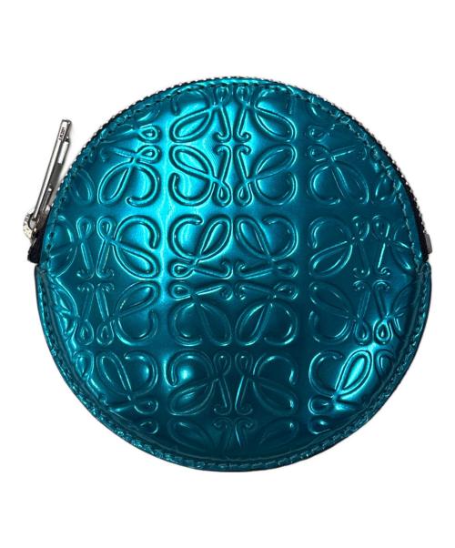 LOEWE（ロエベ）LOEWE (ロエベ) コインケース ブルーの古着・服飾アイテム