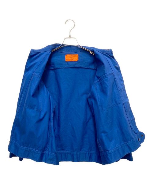 USAF（ユーエスエアフォース）USAF (ユーエスエアフォース) パッチワークミリタリージャケット ブルー サイズ:SIZE Lの古着・服飾アイテム