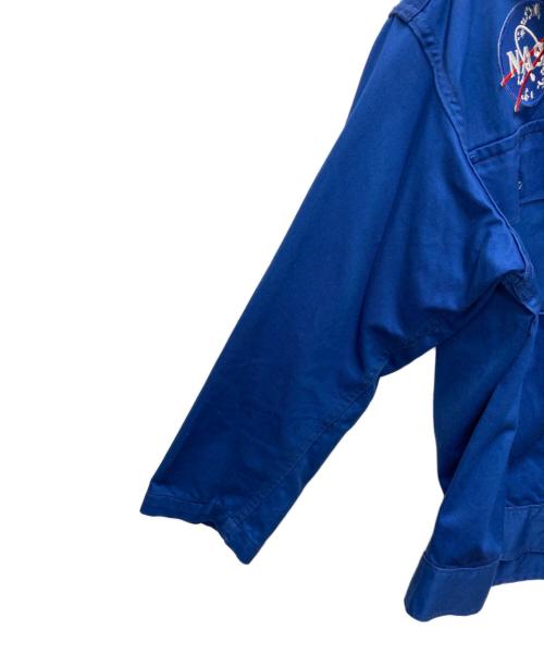 USAF（ユーエスエアフォース）USAF (ユーエスエアフォース) パッチワークミリタリージャケット ブルー サイズ:SIZE Lの古着・服飾アイテム