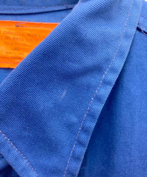 USAF（ユーエスエアフォース）USAF (ユーエスエアフォース) パッチワークミリタリージャケット ブルー サイズ:SIZE Lの古着・服飾アイテム