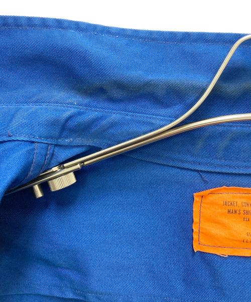 USAF（ユーエスエアフォース）USAF (ユーエスエアフォース) パッチワークミリタリージャケット ブルー サイズ:SIZE Lの古着・服飾アイテム