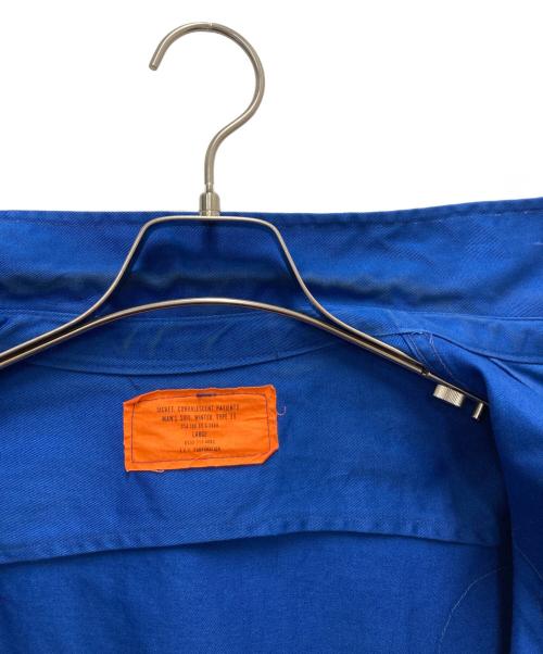 USAF（ユーエスエアフォース）USAF (ユーエスエアフォース) パッチワークミリタリージャケット ブルー サイズ:SIZE Lの古着・服飾アイテム