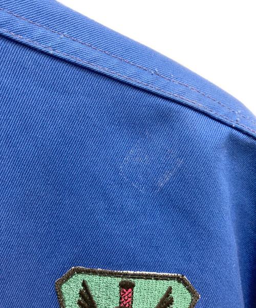 USAF（ユーエスエアフォース）USAF (ユーエスエアフォース) パッチワークミリタリージャケット ブルー サイズ:SIZE Lの古着・服飾アイテム