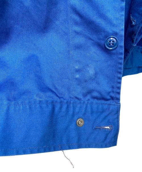 USAF（ユーエスエアフォース）USAF (ユーエスエアフォース) パッチワークミリタリージャケット ブルー サイズ:SIZE Lの古着・服飾アイテム