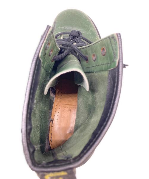 Dr.Martens（ドクターマーチン）Dr.Martens (ドクターマーチン) 8ホールブーツ グリーン サイズ:記載なしの古着・服飾アイテム