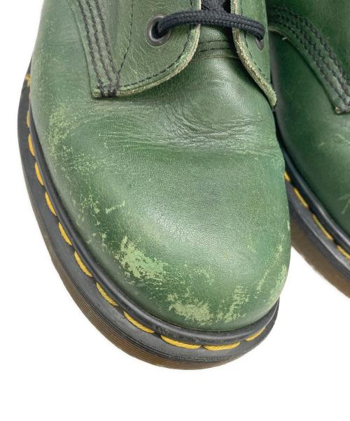 Dr.Martens（ドクターマーチン）Dr.Martens (ドクターマーチン) 8ホールブーツ グリーン サイズ:記載なしの古着・服飾アイテム